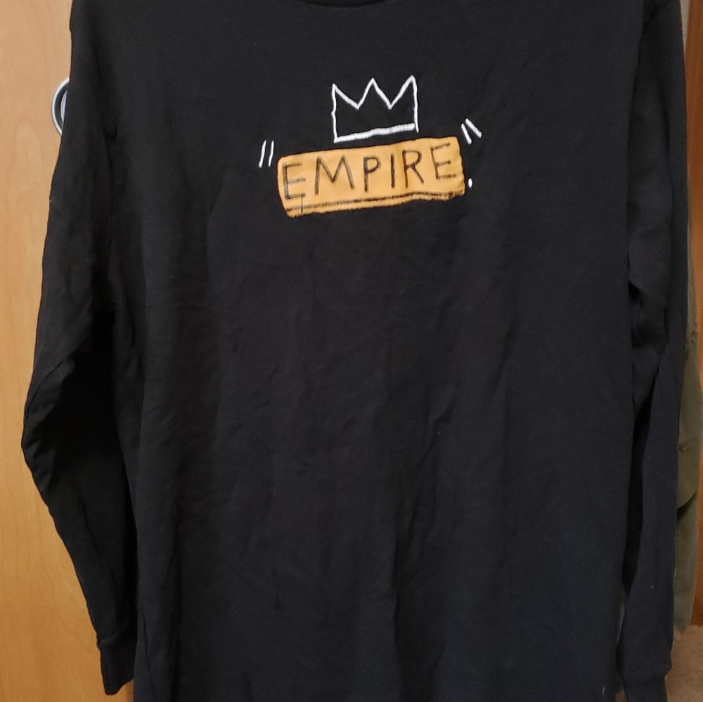 Black Long Sleeve Designer T-Shirt